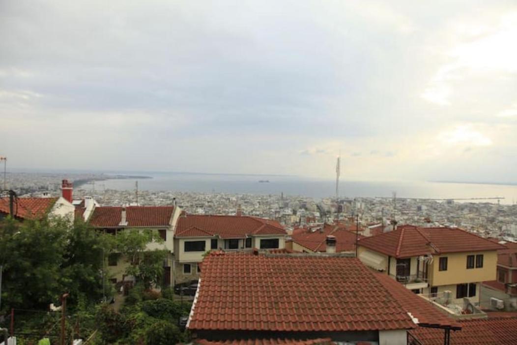 Thessaloniki Panoramic Views Of Center Apartamento Exterior foto