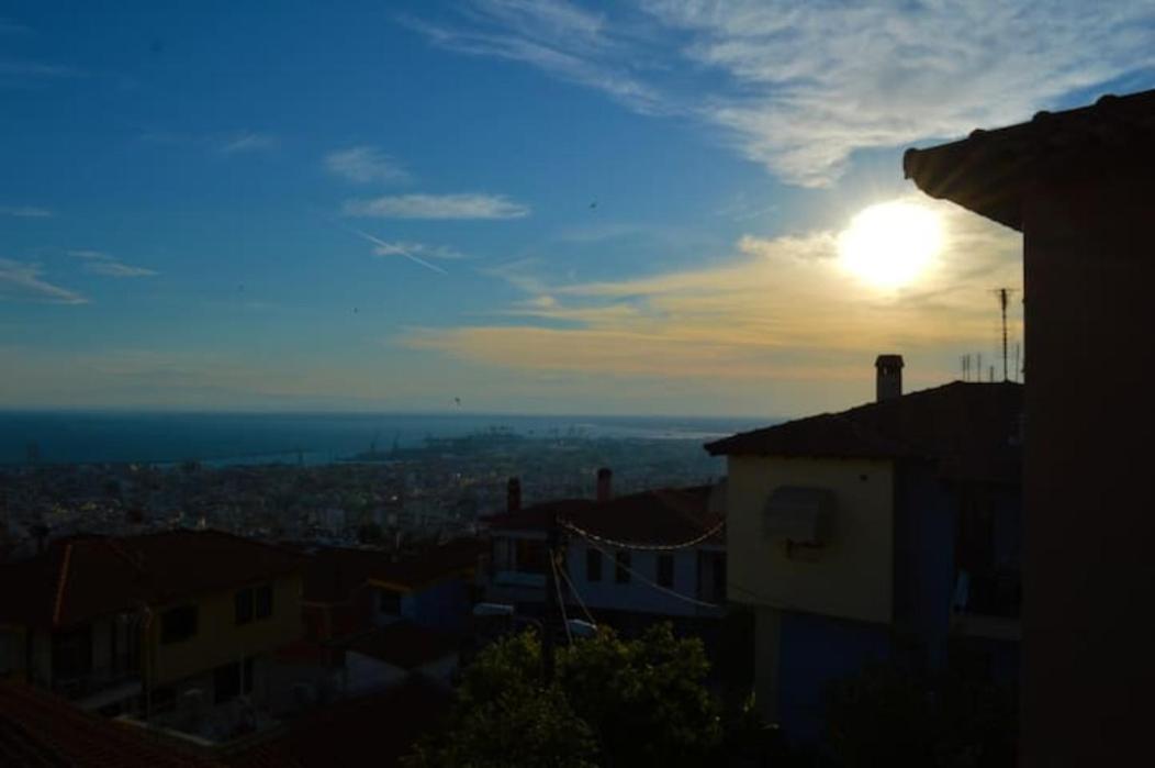 Thessaloniki Panoramic Views Of Center Apartamento Exterior foto